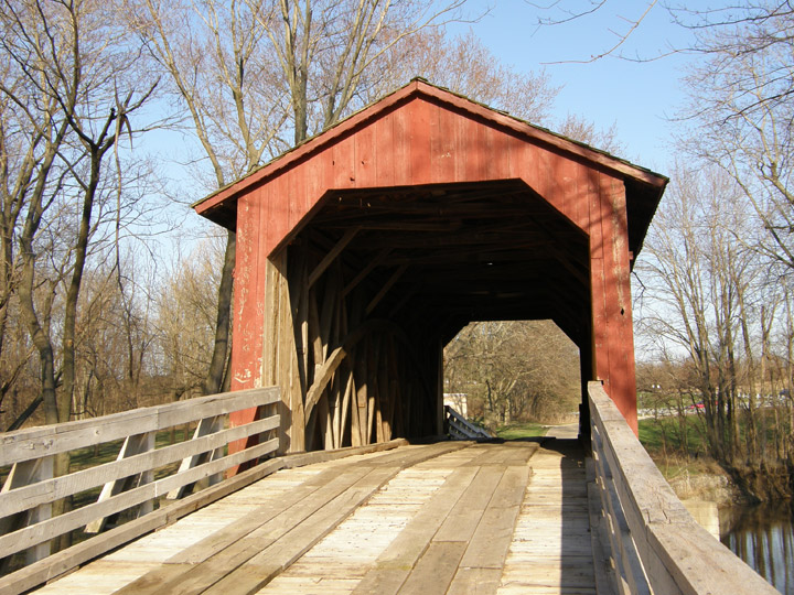Illinois covered bridge